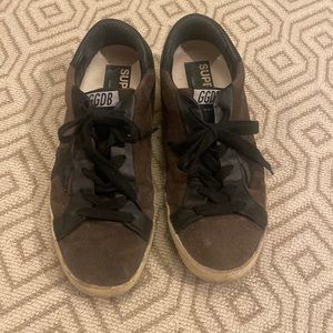 Suede golden goose sneakers